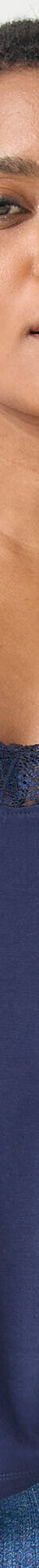 Débardeur col V dentelle, bretelles réglables (marine) Débardeur col V dentelle, bretelles réglables (marine)